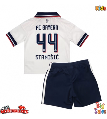 Bayern Munich Josip Stanisic #44 Replica Away Stadium Kit for Kids 2026-27 Short Sleeve (+ pants)